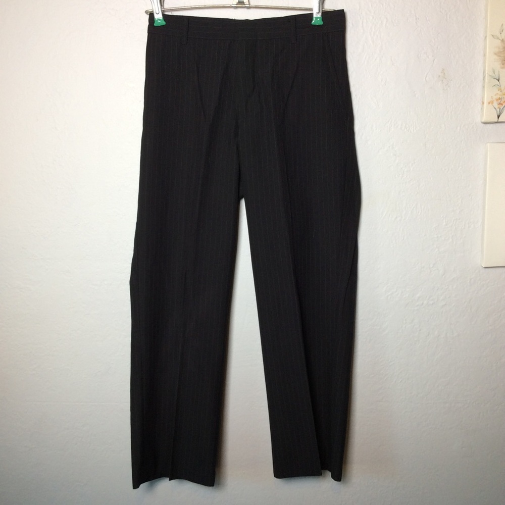 Gegrge Boys Pinstripes Flat Front Dress Pants